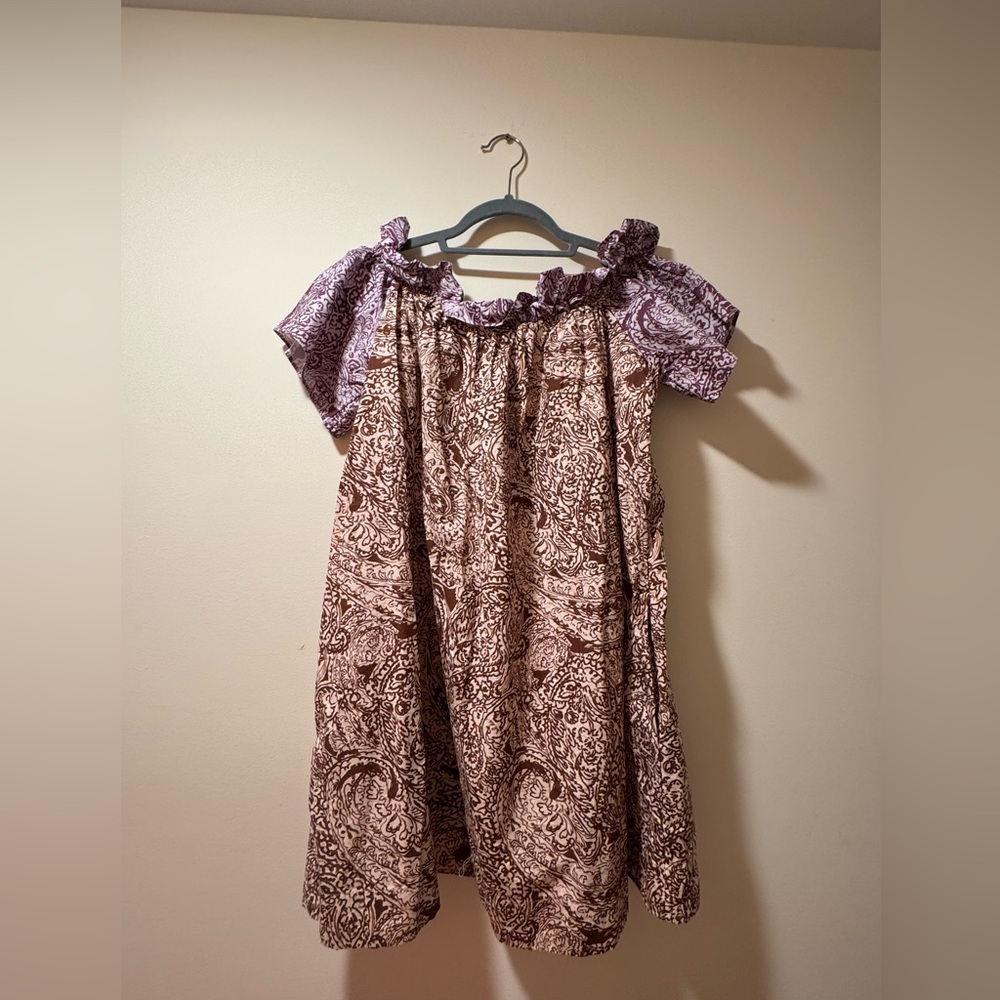 Free People Off-The-Shoulder Tunic Dress